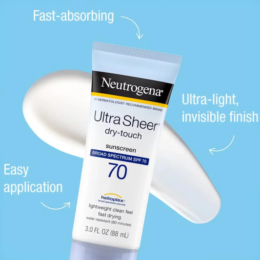 Neutrogena Ultra Sheer® Dry-Touch Oxybenzone-Free Sunscreen Lotion